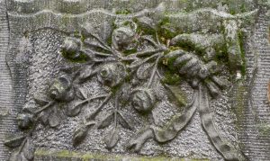 Old tombstone in the public cemetery