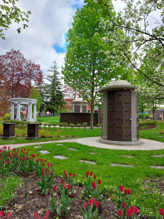 Woodlawn memorial park cremation gardens.