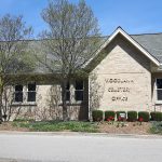 Woodlawn Memorial Park cemetery office.